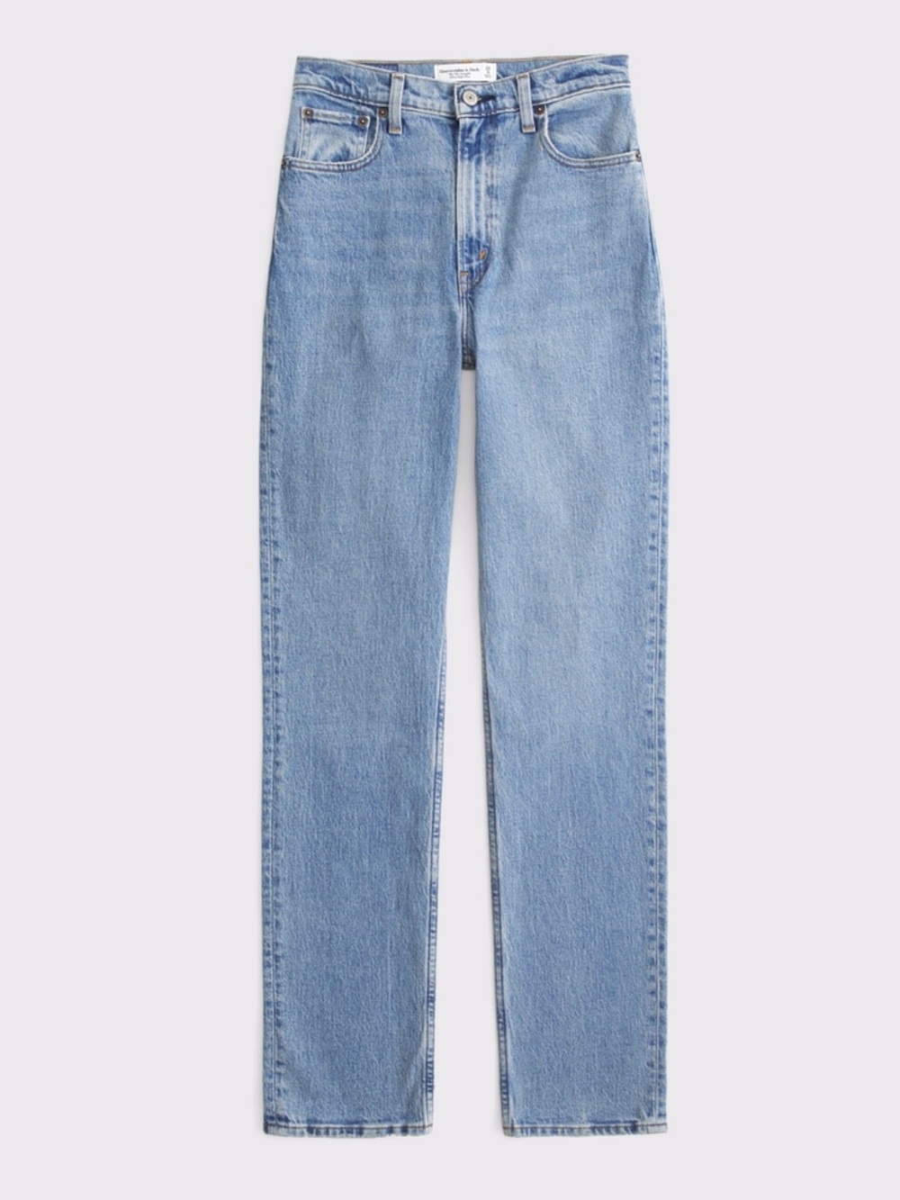 Abercrombie & Fitch Light Blue Straight Leg Jeans
